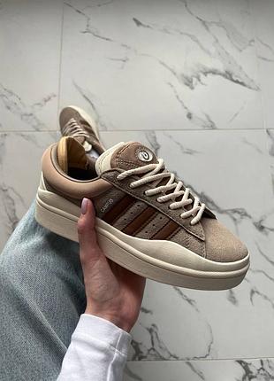 Кросівки adidas campus bad bunny chalky brown  арт 1027