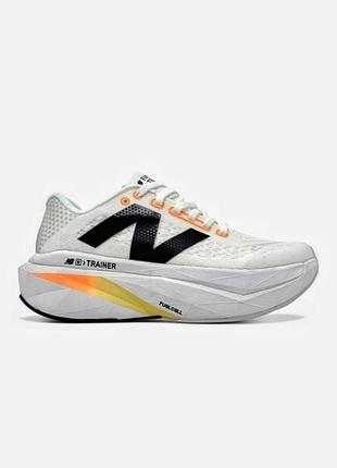 Беговые тренировочные текстильные легкие белые летние кроссовки сетка new balance fuelcell supercomp pacer v2 42 44-45 размер