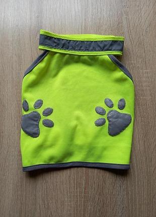 Світловідбивний плащ для собак розмір s