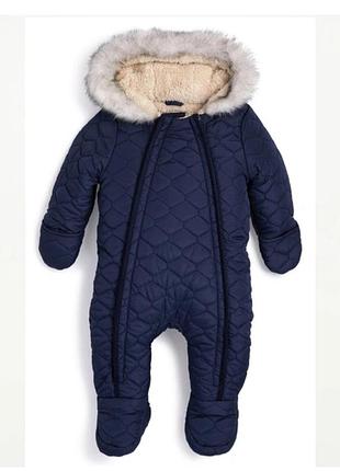 Теплий комбінезон 9/12міс