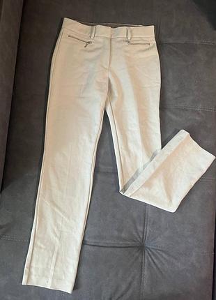 Класические брюки песочные