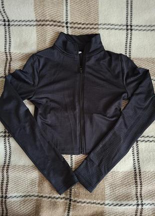 Спортивний лонг чорного кольору