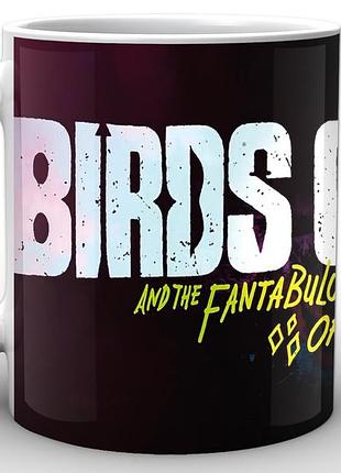 Кружка geekland хижі птахи логотип у темних тонах birds of prey bop.03.18