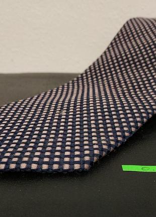 Галстук краватка в клетку синий розовый zxc lkj