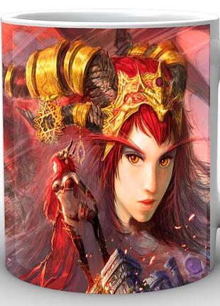Кружка geekland world of warcraft мир военного ремесла эльфийка ww.02.54
