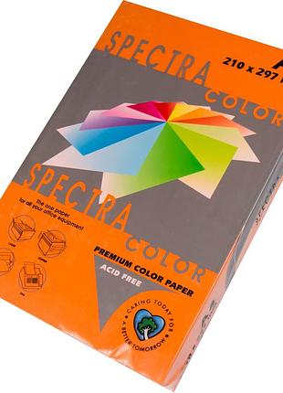 Папір кольоровий помаранчевий spectra color a4 saffron 240 80 г/м2 500 арк