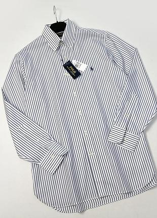 Ralph lauren чоловіча бавовняна сорочка з довгим рукавом оригінал