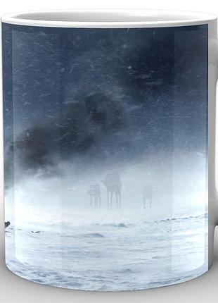 Кружка geek land белая звёздные войны star wars боевой фронт sw.002.60
