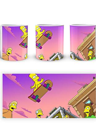 Кружка geekland the simpsons симпсоны барт smp 14