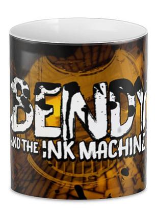 Чашка с принтом bendy and the ink machine бенди и чернильная машина bm .02.07 кружка керамическая 0,33