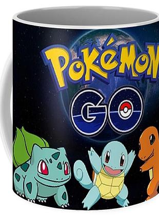 Чашка з принтом покемон го pokemon go pg.01.03 кружка керамічна 0,33