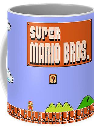 Чашка з принтом super mario bros супербрати маріо games sm 02.05 кружка керамічна 0,33