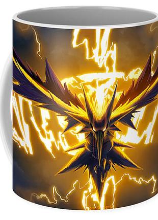 Чашка с принтом покемон го pokemon go instinct pg.01.12 кружка керамическая 0,33