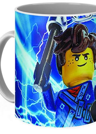 Чашка с принтом ниндзяго ninjago be lightning ni.01.06 кружка керамическая 0,33