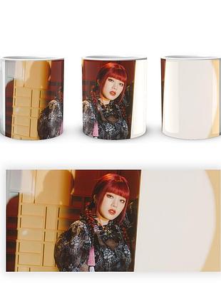 Чашка з принтом (g)i-dle дівчина айдл gi 2.18 кружка керамічна 0,33
