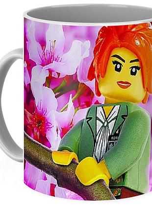 Чашка с принтом ниндзяго ninjago be kind ni.01.11 кружка керамическая 0,33