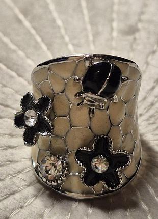 Широка каблучка еламь (15,5)