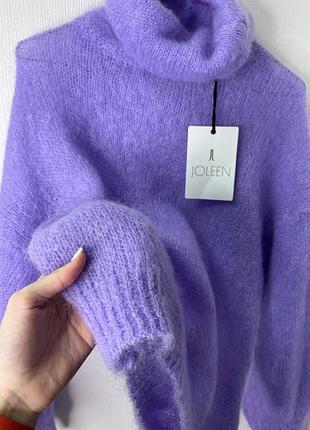 Свитер шерсть joleen сиреневый 4