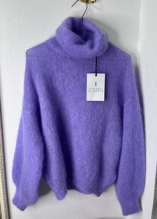 Свитер шерсть joleen сиреневый