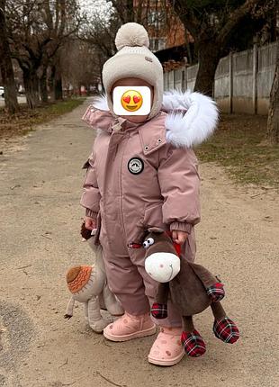 Комбінезон зимовий 80-86 розмір