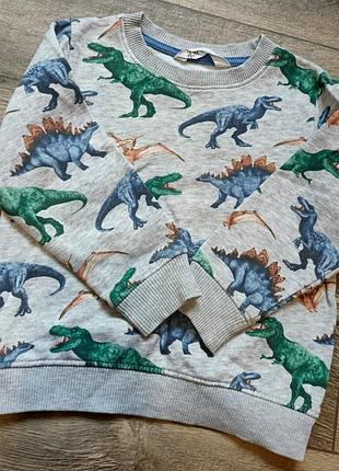 Свитшот с динозаврами