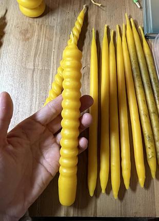 Свічка з бджолиного воску