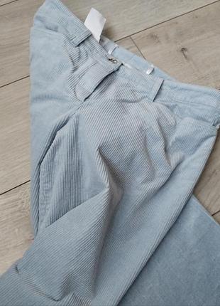 Вельветові штани-кюлоти