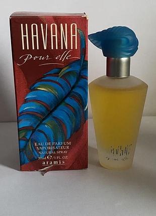 Aramis havana pour elle edp vintage 30мл оригінал!