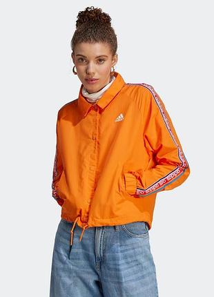 Жіноча куртка вітровка adidas x farm rio coach