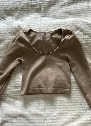 Спортивний топ з довгим рукавом від primark🤍