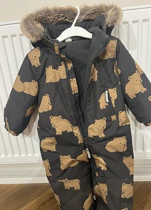 Зимовий комбінезон нм для хлопчика 86 розмір