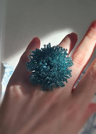 Кольцо из бисера