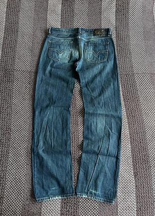 Diesel larkee regular штани чоловічі джинси distressed washed faded denim оригінал б у