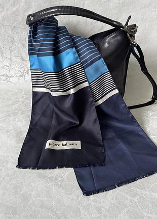 Вінтажний шовковий шарф