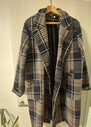 Жіноче стильне пальто, демосезон. 58 розмір
