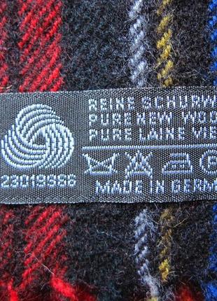 Класичний шарф вовна шарф шерсть німеччина3 фото