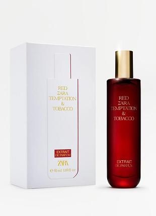 Red temptation & tabacco extrait de parfum 5мл zara original spain