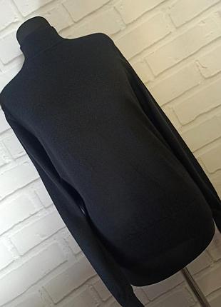 Женский свитер гольф из шерсти uniqlo черного цвета 100% шерсть размер xs s