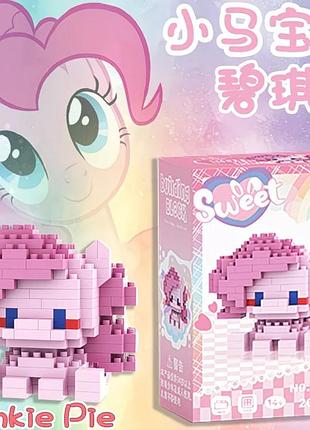 Мініконструктор з мікроблоків pinkie pie (пінкі пай) з little pony