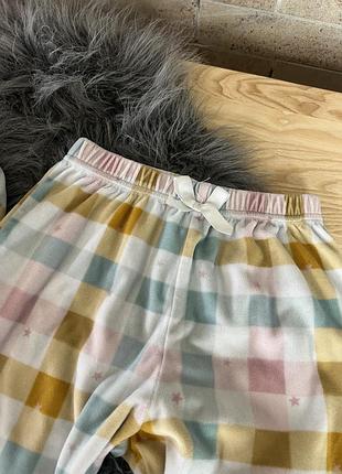 Флісова піжамка в клітку 5