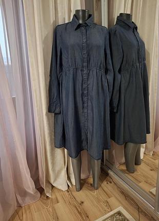 Джинсовое платье 👗 рубашка