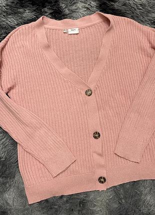 Рожевий кардиган 😍 5