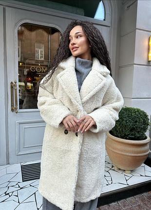 Теплая шубка шуба тедди мишка
