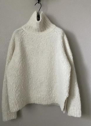 Vanessa bruno athe светр з альпаки! молочний м