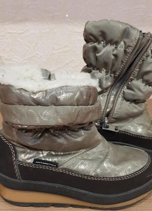 Сапоги ботинки для девочки 28 размер зима antarctica