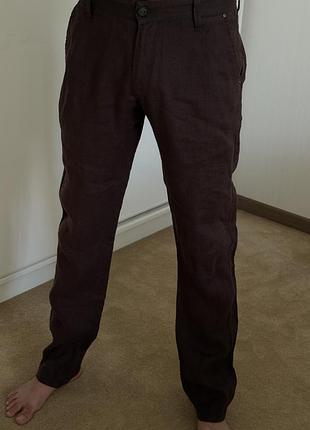 Брюки штани чоловічі льон bogner
