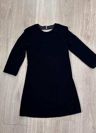 Сукня оксамитова чорна