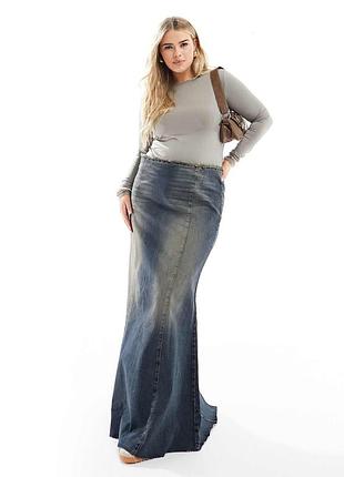 Collusion максі спідниця джинсова