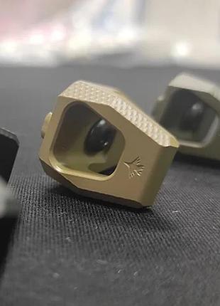 Крук упор для пальця із кріпленням m-lok cerakote coyote tan