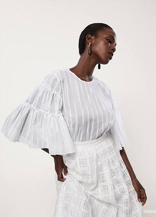 Massimo dutti шикарна біла сорочка шикарная белая рубашка